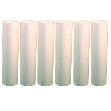 CFS – 6 Pack Polypropylene Sediment Water Filter Cartridges Compatible with GE GXWH04F, GXWH20F, GXWH20S, GXRM10, GX1S01R, GXWH04F, GXWH20F, GXWH20S Models – Replacement Filter Cartridge – 5 Micron