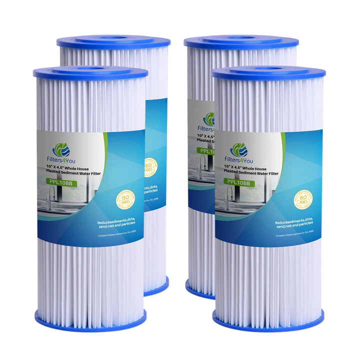CFS – Pleated Water Filter Cartridges Compatible with FXHSC, R50-BBSA, R50-BB, WFHDC3001, W50PEHD, GXWH40L Models – Removes Bad Taste – Whole House Replacement Filter Cartridge