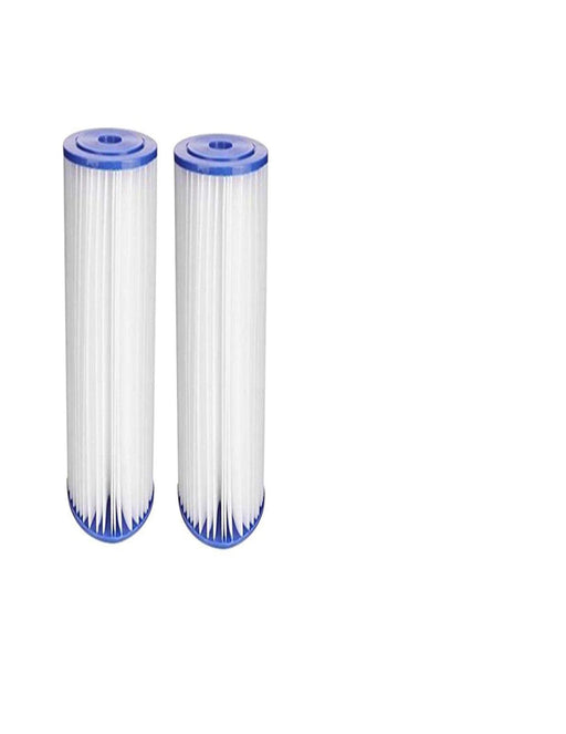 CFS Compatible Pentek R30 Pleated Polyester Filter Cartridge, 9-3/4" x 2-5/8", 5 Microns 2 Pack