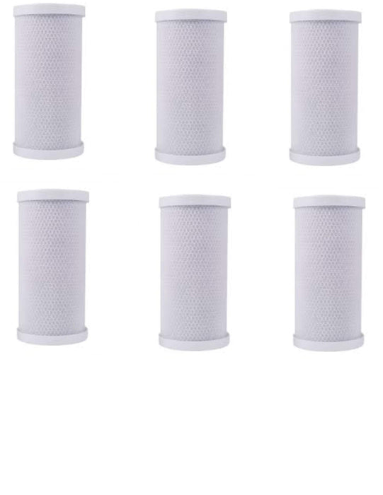 Compatible for Pentek EPM-BB 10 Micron 10 x 4.5 Carbon Block Water Filter 6 Pack