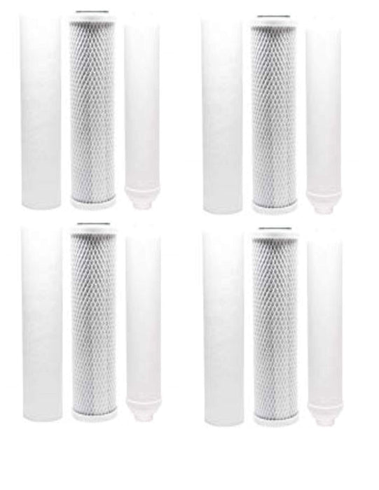 CFS RO Replacement Filter Kit – 12 Pack – Fits PC4 RO Systems