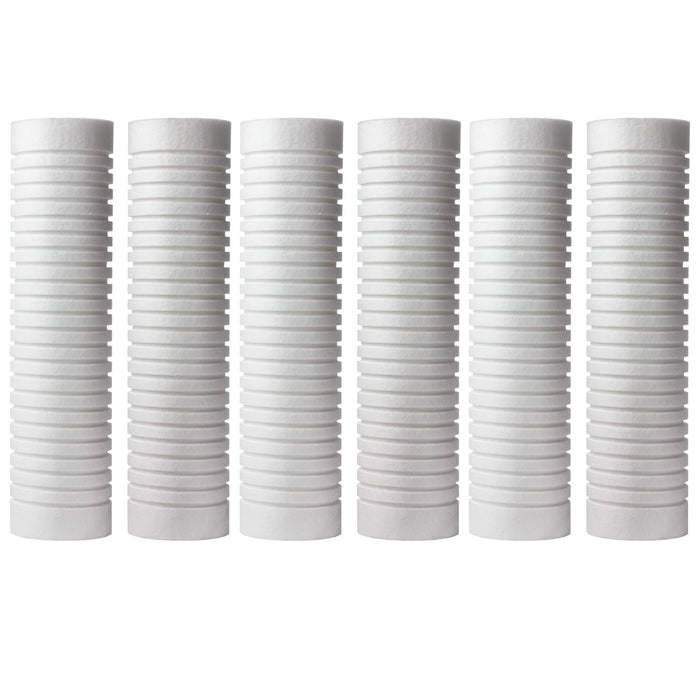 CFS – Standard Capacity Grooved Water Filter Cartridges Compatible with Whirlpool WHKF-GD05 Models – Removes Bad Taste and Odor – Whole House Replacement Filter Cartridge
