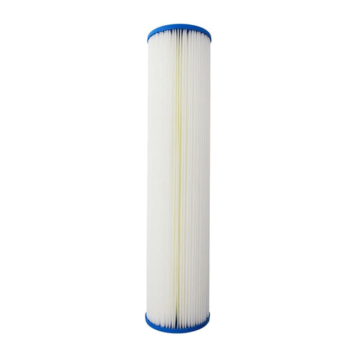 20"x4.5" 50/20/5 Micron for Big Blue Sediment Pleated Water Filter Washable