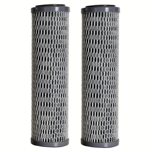 Compatible for CUF1252 Compatible Universal Advanced Premium Carbon Filter Standard Capacity Whole House & RV Water Filter, 2 Filters Included, Gray (Pack of 2)