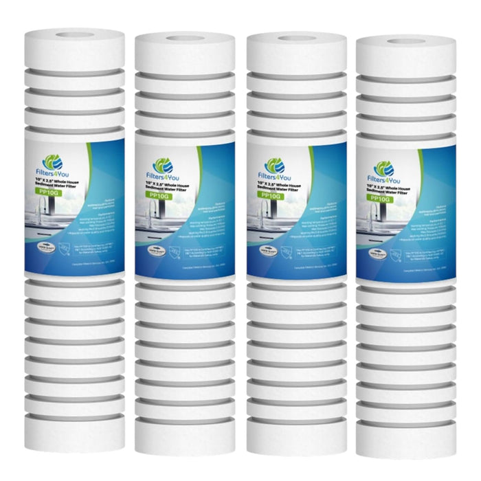 CFS Sediment Water Filter Cartridges – 5 Micron – 10" x 2.5" – Fits 4WH-STDGR-F02