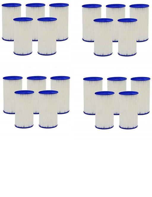 Big Blue Pleated Sediment Water Filters 20 Washable 4.5 x 10 Cardridges 5 Micron
