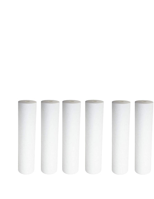 CFS Sediment Filter Cartridges – 6 Pack – 5 Micron – 10" – Fits AP101T