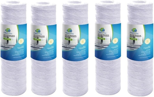 CFS Sediment Water Filter – 40 Pack – 5 Micron – 10" x 2.5" – Fits Campbell 1SS