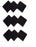 CFS Carbon Pre-Filter Pads – 9 Pack – 3" x 3" – Fits Exaco ECO 2500
