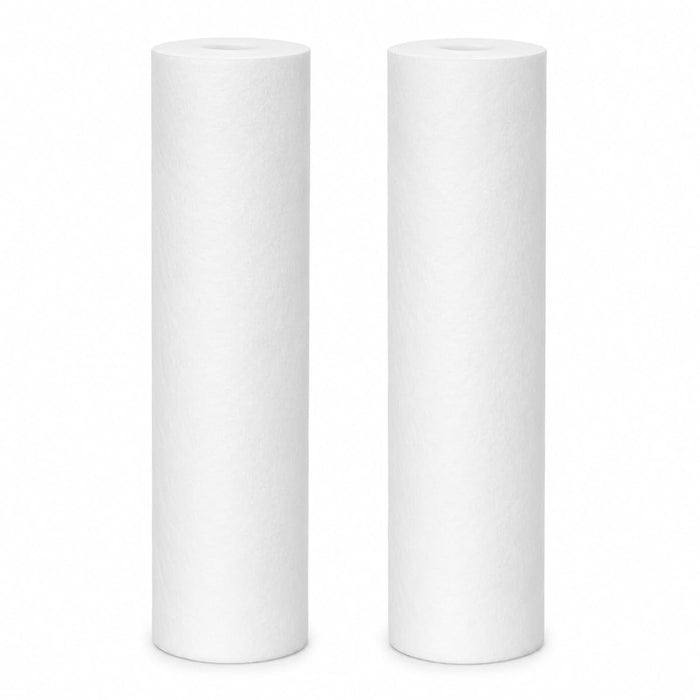 CFS Poly Block Sediment Filter – 2 Pack – 5 Micron – 10" x 2.5" – Fits WFPFC5002, AP110