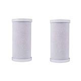 2-Pack - FXHTC RFC-BB 25 Micron Compatible 10 x 4.5 Granular Activated Carbon Block Water Filter