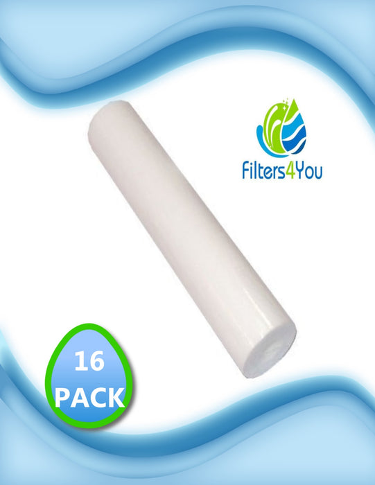CFS – 16 Pack Water Filters Cartridge Compatible with P5A P5 – Removes Bad Taste and Odor – Whole House Replacement 9 7/8" x 2 1/2" Inch Water Filtration System, 5 Micron