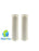 2-PACK Of 5 Micron Carbon Block CTO Coconut Shell Water Filter Cartridge 10"