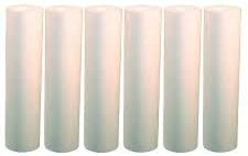 CFS – 6 Pack Water Filters Cartridge Kit Compatible GE GXWH04F GXWH20F GXWH20S GXRM10 GX1S01R – Whole House Replacement Cartridge 10 inches Water Filtration System, 5 Micron