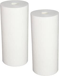CFS – 2 Pack Sediment Water Filters Cartridge Compatible with DGD-5005 Heavy Duty Sediment Removes Bad Taste & Odor – Whole House Replacement Cartridge 10” Water Filtration System, 5 Micron