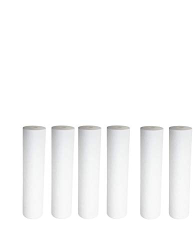 6-Pack Compatible for WaterPur CCI-10-CLW Polypropylene Sediment Filter - Universal 10-inch 5-Micron Cartridge Compatible with WaterPur Clear Water Filter Housing
