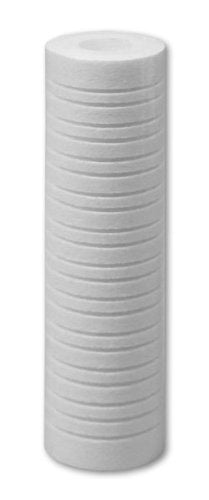10"×2.5" 5 Micron Grooved Sediment Melt Blown Filters Cartridges (Compatible Replace Aqua-Pure AP110 Whole House)