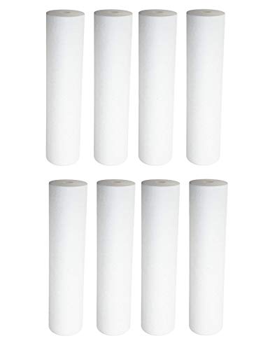CFS – 8 Pack 5 Micron Water Filters Cartridge Compatible with GE FXUSC, AP110, G-107MR, G-Series 7 Stage – Sediment Water Filter Replacement Cartridge
