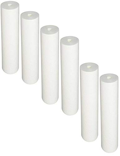 (Package Of 6) Pentek DGD-2501-20 compatible Sediment Water Filters (20" x 4.5")