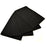 CFS –Premium Pre-Cut Activated Carbon Filter for Air Filter HPA300– Fresh and Filtered Air –Removed Odor and VOC's - Charcoal Air Filter Sheet – Black, Pack of 4