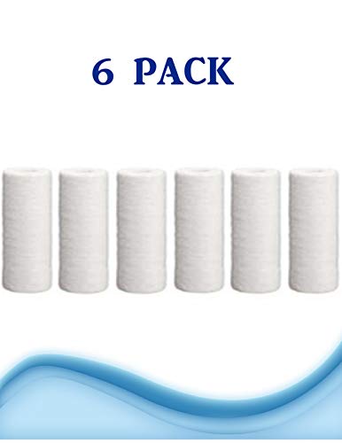 (Package Of 6) Pentek DGD-2501 compatible Sediment Water Filters (10" x 4.5")