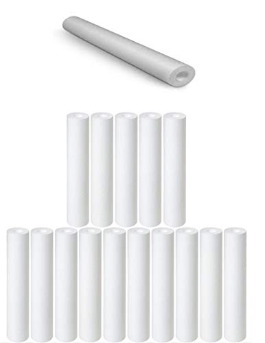 16-Pack Replacement GE GXWH04F Polypropylene Sediment Filter - Universal 10-inch 5-Micron