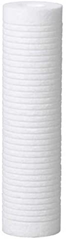 Hydronix SGC-25-1005 Sediment Filter Grooved Cartridge 2.5" x 10" 5 Micron - Interchangeable with AP110 Model (6 Pack)