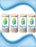 4 pcs Big Blue CTO Carbon Block Water Filters 4.5" x 10" Whole House Cartridges