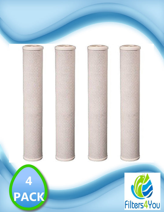 Crystal Quest RC-04014 Replacement Drinking Water Ceramic Water Filters 4 PACK