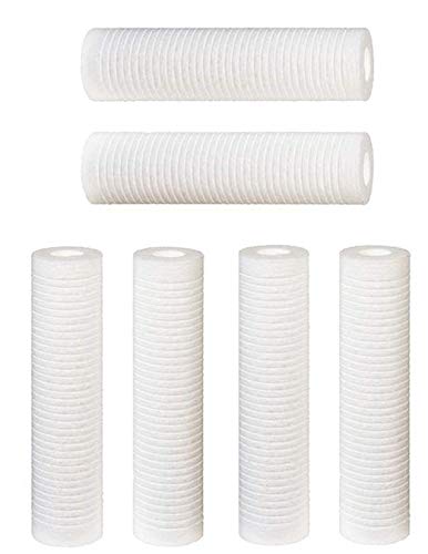 CFS – Carbon Block Water Filters Cartridge Compatible with AP420 5527407/55274-07 Model – Whole House Replacement Cartridge 10 inch Water Filtration System, 6 Pack