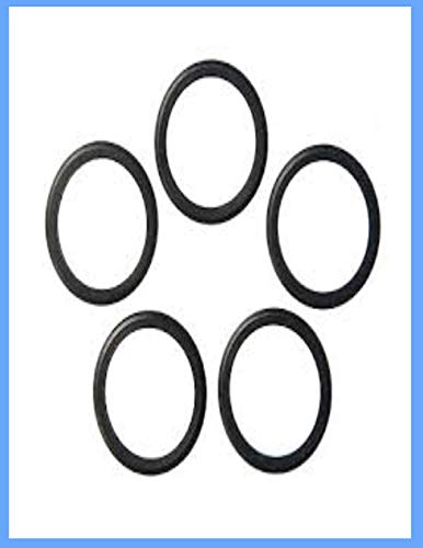 CFS – Compatible with W34-OR, 152030 O-Ring Replacements for Standard 10 inch Reverse Osmosis Water Filter Housings - Approximately 4.15" OD - Quality BUNA-N Material-Black, Pack of 5