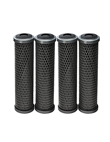 CFS –Activated Carbon Wrap Sediment Water Filters Cartridge Compatible with AO-WH-PRE-RCP2 – Remove Bad Taste & Odor– Replacement Cartridge 10" x 2.5" Filtration System, 5-Micron, 2 Pack