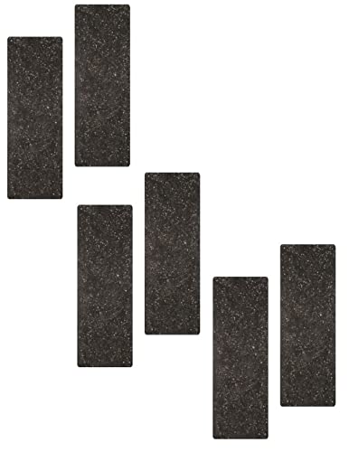 CFS – Premium Cut-to-Fit Universal Activated Carbon Filter for Air Filter HRF-B2 /Filter (B) – Fresh and Filtered Air –Removed Odor and VOC's - Charcoal Air Filter Sheet – Black, Pack of 6