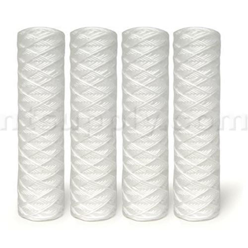 10" 5-Micron String Wound Sediment Filter (4-Pack)