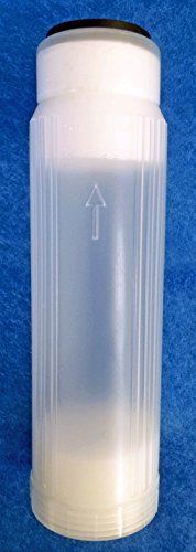 Aquatic Life 10" x 2.5" Clear Refillable Cartridge for DI Resin and Other Media
