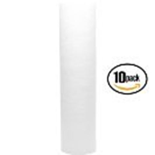 10-Pack Replacement GE GXWH20S Polypropylene Sediment Filter - Universal 10-inch