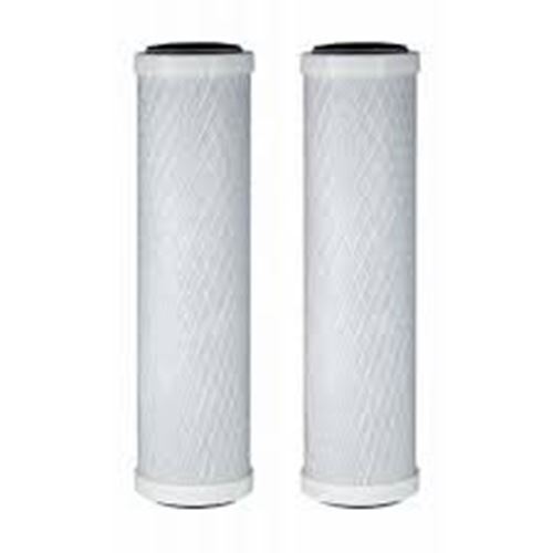 CFS – 2 Pack Water Filters Cartridge Compatible with FXSVC, D-250A, P-250, P-250A – Removes Bad Taste and Odor – Whole House Replacement 10 x 2.5 Inch Water Filtration System, White