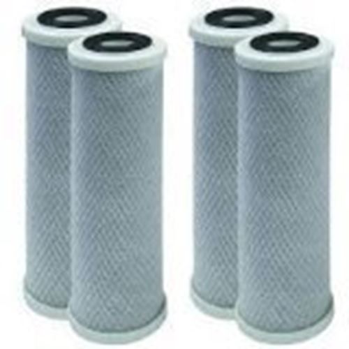 CFS –Water Filters Cartridge Compatible with 25568143 Model – Removes Bad Taste & Odor - Carbon Block 10” Replacement Cartridge – Whole House Water Filtration, 5 Micron, 4 Pack