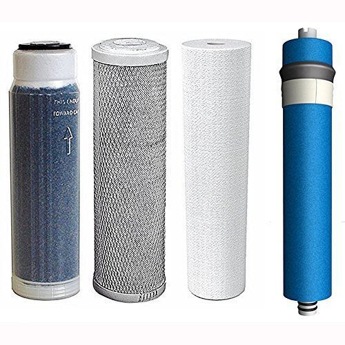 CFS – Replacement Filter Kit Compatible to Aquatic Life TFC RO Membrane Plus Reverse Osmosis Deionization (RODI) 10" – Whole House Replacement Water Filtration Kit