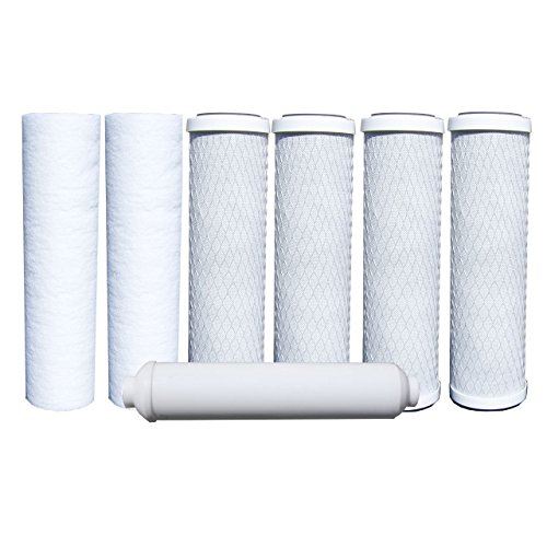 7 PACK RO Filters Premier 1-Year 5-Stage Reverse Osmosis Replacement Filter Kit