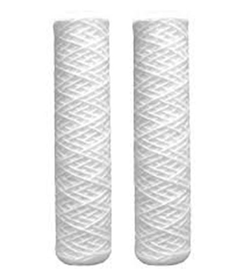 FXWSC Compatible Universal Whole House Sediment String Wound Water Filter, 10 μm