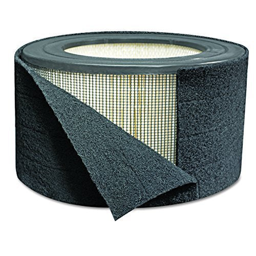CFS – Pack of 24, Premium Cut-to-Fit Universal Activated Carbon Pad for Air Filter HAPF60 Model –Removed Odor and VOC's - Charcoal Air Filter Sheet – 9-1/4" x 6" x .20", Black