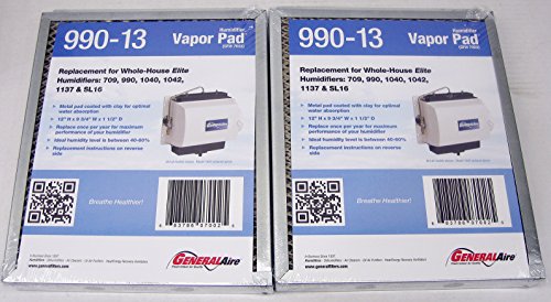 2-pack General Generalaire Humidifier 990-13 Water Pad (View amazon detail page)