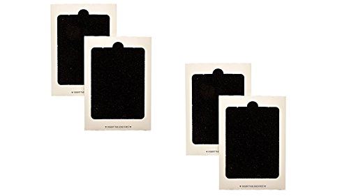 Refrigerator Air Filter Replacement 4 Pack, Carbon Activated Air Filter  Compatible with Frigidaire Pure Air Ultra & Electrolux EAFCBF, PAULTRA
