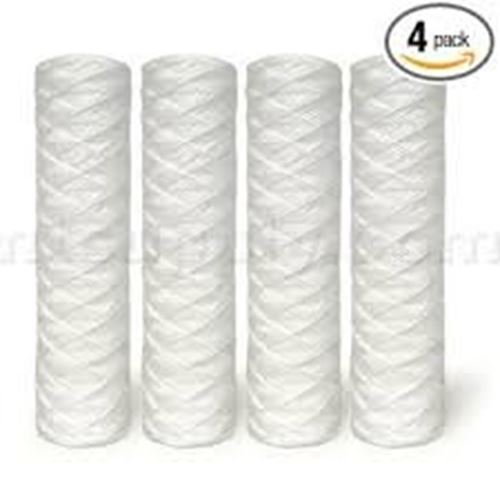 Replacement, GE FXWSC String Wound Sediment Filter Cartridge (4-Pack)