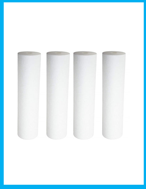 CFS Hydro Cure Compatible 10" Deluxe Sediment Filters 5 micron 4 Pack by