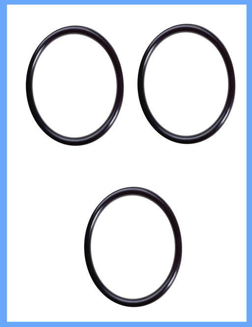 CFS – Compatible with OR-233 O-Ring Replacements for Standard Reverse Osmosis Water Filter Housings - Approximately 3’’ inch OD -Black, Pack of 3