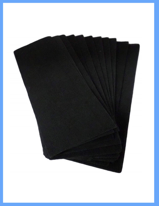 (12 Pack) Furnace Floor Register Vent Charcoal Carbon Filters 4" x 12"