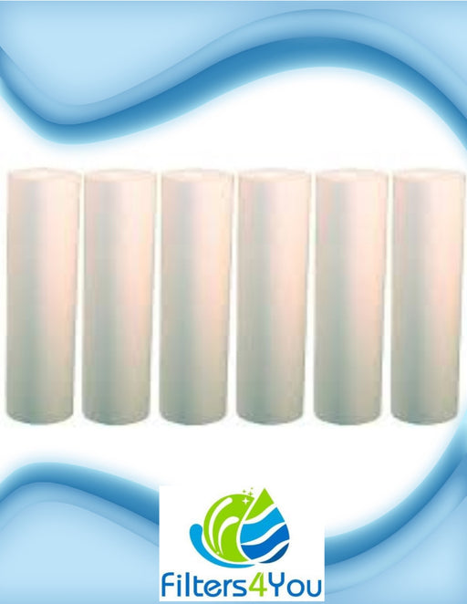 (Package Of 6) Pentek DGD-5005-20 Sediment Water Filters (20" x 4.5")
