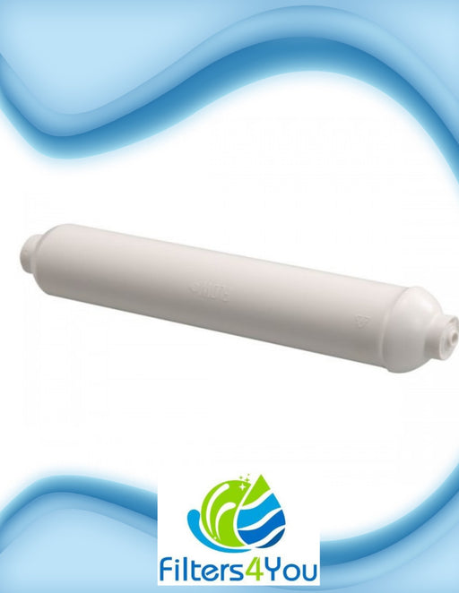Stage 5 Inline Carbon Filter for under-sink RO filtraiton drinking water system,